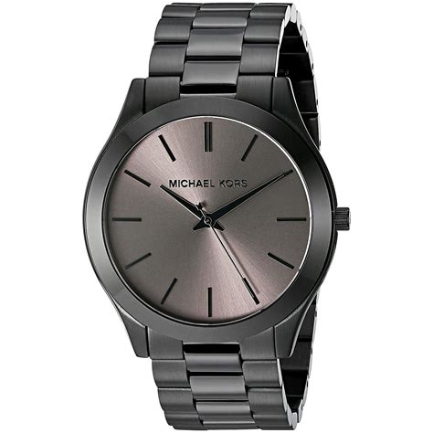 michael kors mens black runway watch mk8507